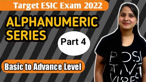 ALPHANUMERIC SERIES Part 3 ESIC IBPS SBI SEBI Reasoning YouTube