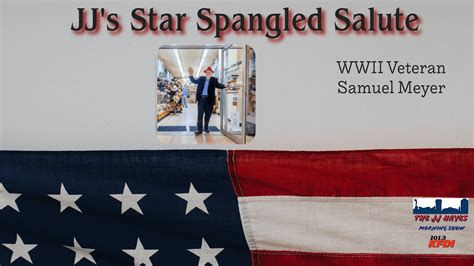 Jj S Star Spangled Salute Wwii Veteran And Hatter Honored By France