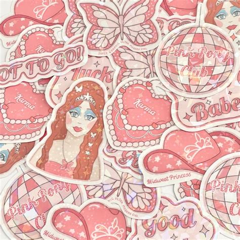 Chappell Roan Waterproof Stickers Etsy