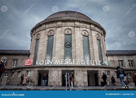 COLOGNE GERMANY NOVEMBER 6 2022 Main Building Of Koln Messe Deutz