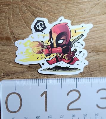 Deadpool Sticker Deadpool Decal Marvel Avengers Sticker Super Hero Ryan