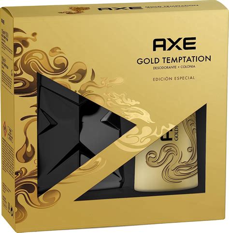 Axe Coffret Gold temptation avec déodorant 150 ml et eau de cologne 100