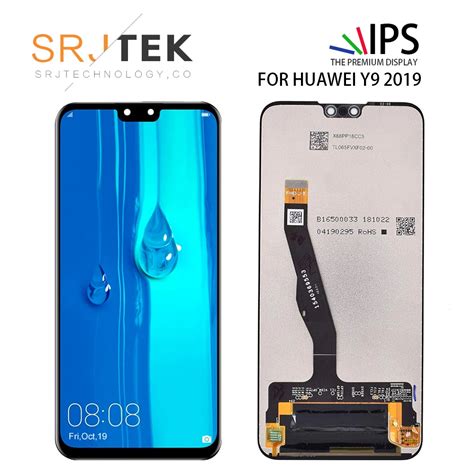 6 5 For Huawei Y9 2019 LCD Display Touch Screen Digitizer Assembly