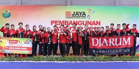 BNI Kejurnas Perorangan Taruna PBSI 2022 DKI Jakarta Juara Umum