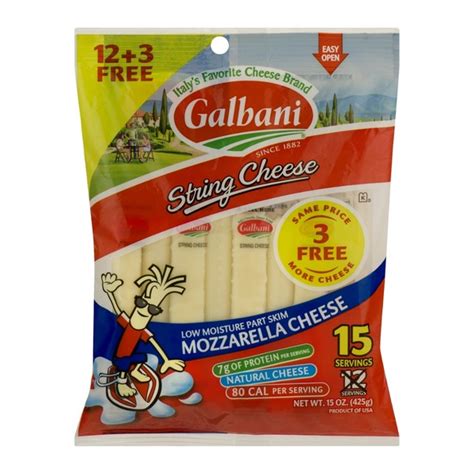 Galbani String Cheese Mozzarella Ct Oz Instacart