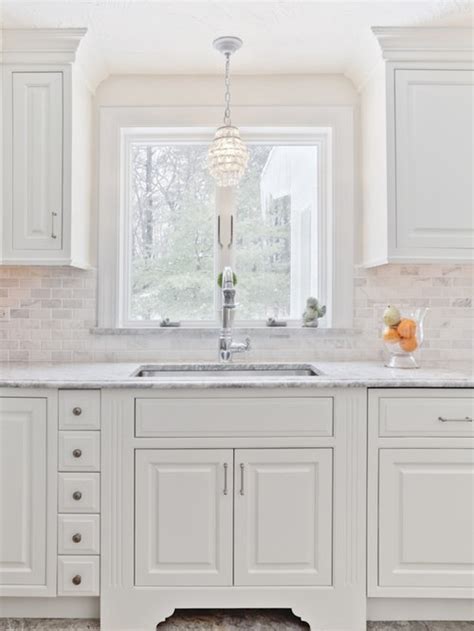 Carrara Marble Backsplash | Houzz