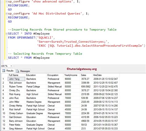 Sql Server Exec Into Temp Table Without Columns As They Are Dynamic Hot Sex Picture