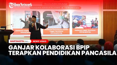 Ganjar Kolaborasi Dengan Bpip Komitmen Penerapan Pendidikan Pancasila