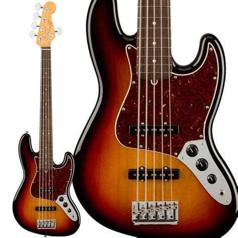 Fender Usa American Professional Ii Jazz Bass V 3 Color Sunburst Rosewood 【先取り大特価sale】 ｜イケベ楽器店