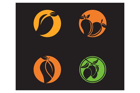 Mango Logo Vector Design Graphic by Redgraphic · Creative Fabrica