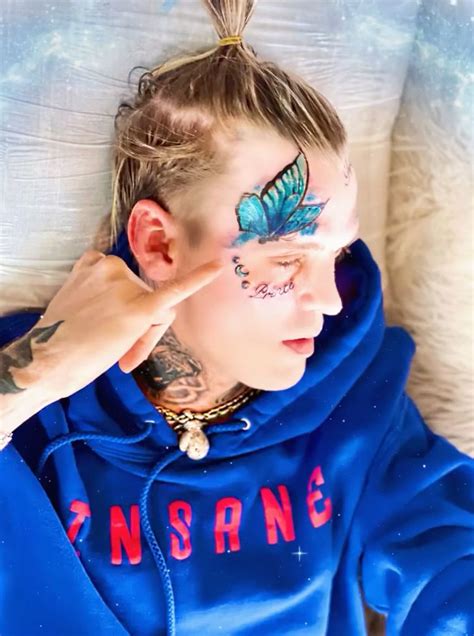 Aaron Carter Gets Giant Butterfly Face Tattoo In Honor Of Late Sister