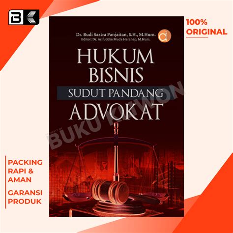 Jual Buku Hukum Bisnis Sudut Pandang Advokat Budi Sastra Panjaitan