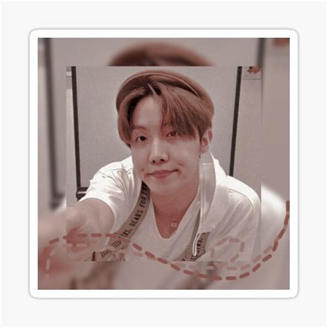 Jhope Jung Hoseok Sticker For Sale By Babiieyoongii Redbubble