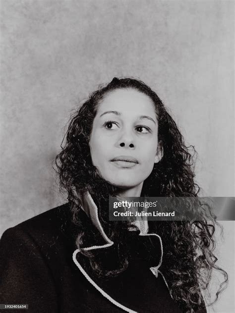 Actress Julie Ledru Poses For A Portrait Shoot On February 7 2023 In