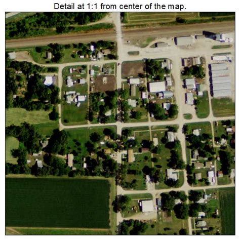 Aerial Photography Map Of Richland Ne Nebraska