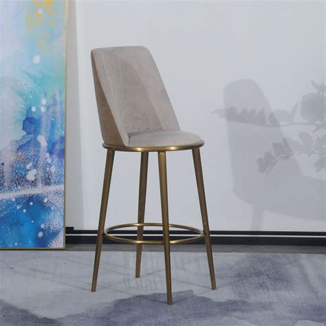 Home Hotel Cafe Modern Luxury Bar Chair