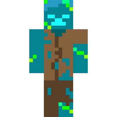 Pixilart Minecraft Drowned My Texture V By Matthew