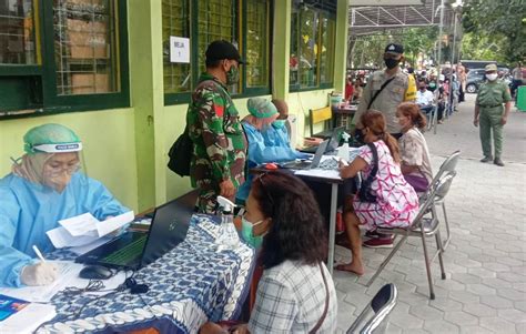 Kodim Kota Yogyakarta Babinsa Koramil Ngampilan Dampingi