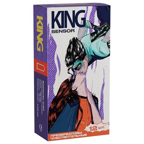 KING Презервативы тонкие со мазкой SENSOR купить по цене 699₽ в ЛЭТУАЛЬ
