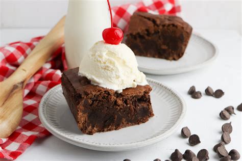 Dark Chocolate Brownies Bubbapie