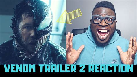 Venom Official Trailer 2 Reaction Youtube