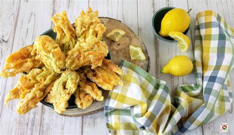 Fiori Di Zucca Fritti Con Pastella Delizie Alla Cannella