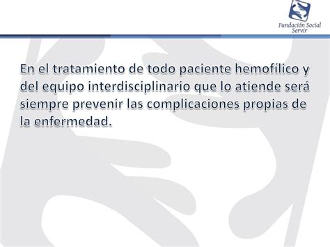 Ppt Factores De Riesgo Del Paciente Hemof Lico Powerpoint