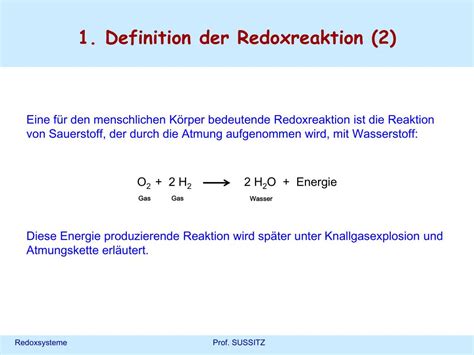 Ppt Oxidation Und Reduktion Powerpoint Presentation Free Download Id 969467