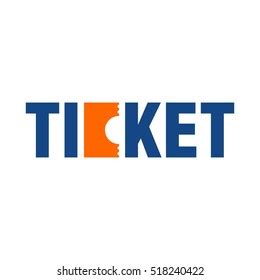 Ticket Logo Vector Stock Vector (Royalty Free) 518240419