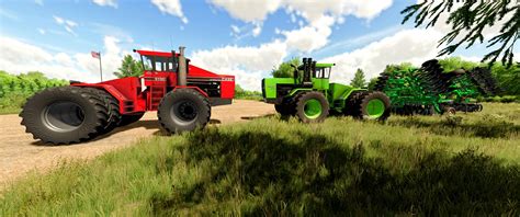 Steiger Tiger Iv And Caseih 9190 V10 Fs22 Mod