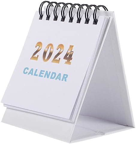 Toyvian 2024 Desk Calendar Simple Study Desk Standalone Study Planning