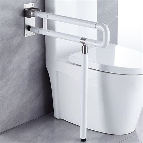 Pealov Barre D Appui Pliable Pour Toilettes Support De Si Ge De