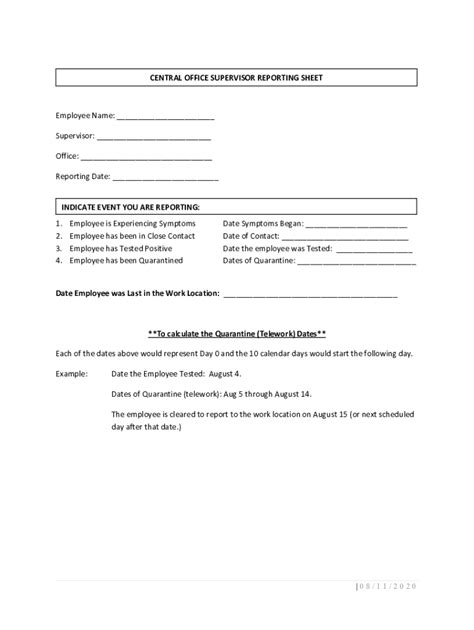 Fillable Online Mh Alabama Supervisor Reporting Sheet Fax Email Print