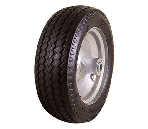 Marathon 410350 4 Flat Free Hand Truck Tire On Wheel 225 Offset