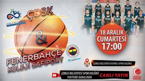 Bsk Fenerbahce Kolej Saf Port Ma Sonu R Portaji Youtube