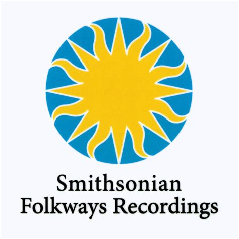 White Smithsonian Folkways Sticker Smithsonian Folkways Recordings