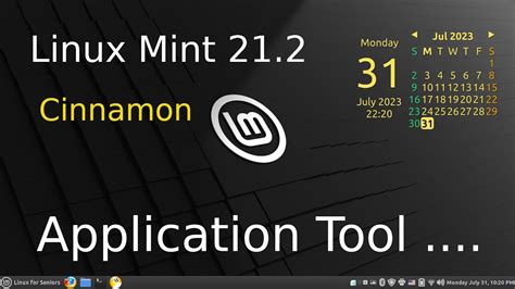 Linux Mint Cinnamon Application Launcher Tool Youtube