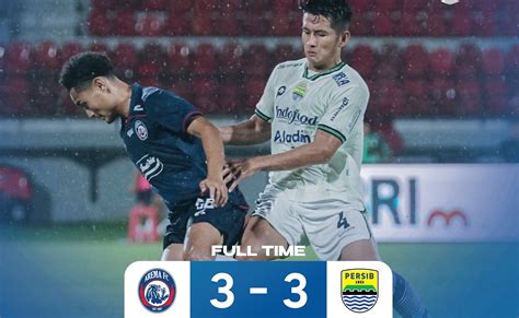 Hasil Arema Fc Vs Persib Bandung Di Bri Liga Indonesia Musim