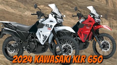 2024 Kawasaki KLR 650 Detail Looks YouTube