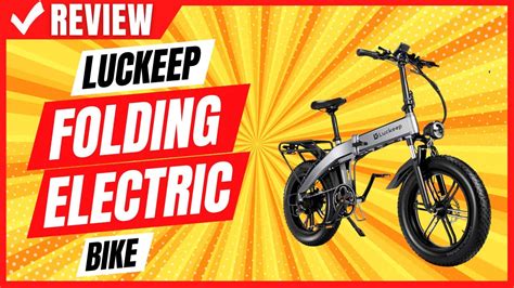 Luckeep Folding Electric Bike Review Youtube