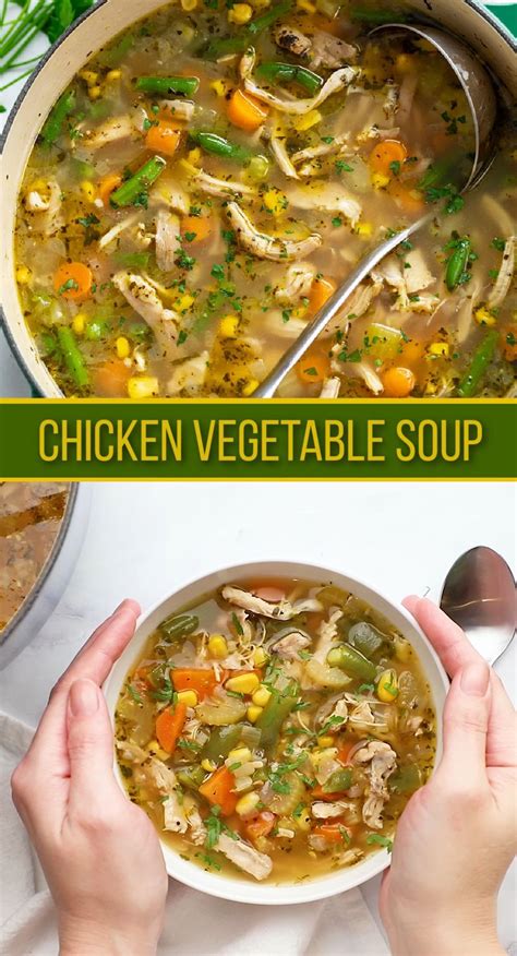 Chicken Vegetable Soup Artofit