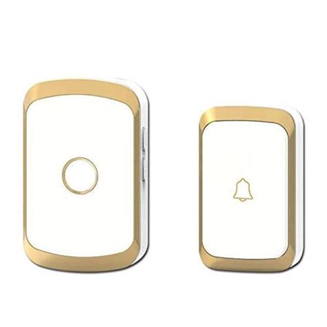 Doorbell waterproof wireless 01 PRISE AMÉRICAINE Sonnette de porte