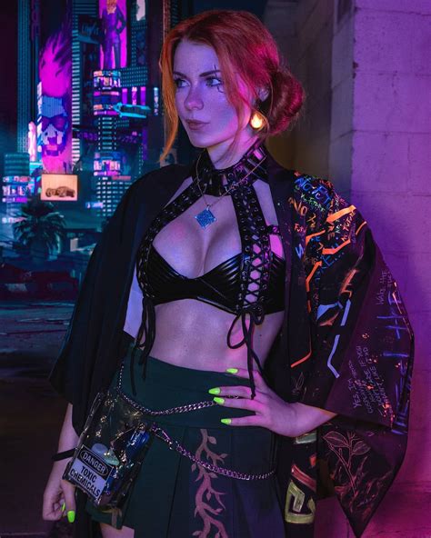 Irina Meier Cosplay Cyberpunk 2077 Cosplay Woman Cyberpunk Girl