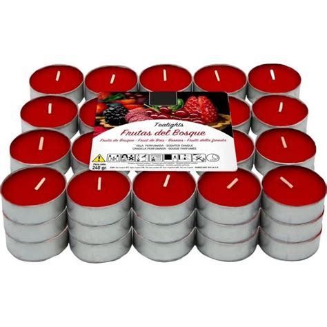 Lot De Bougies Chauffe Plat Parfum Es Fruits Rouges U