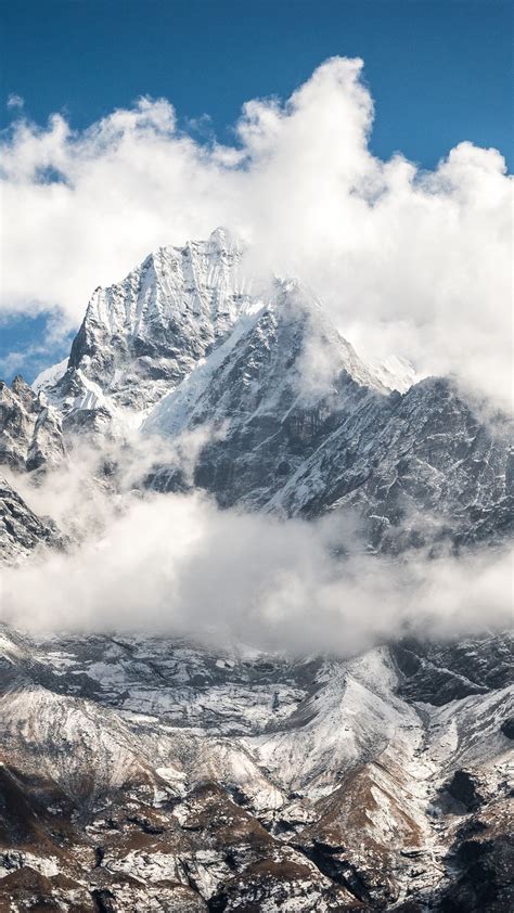 Mount Everest, Himalayan Mountains - backiee