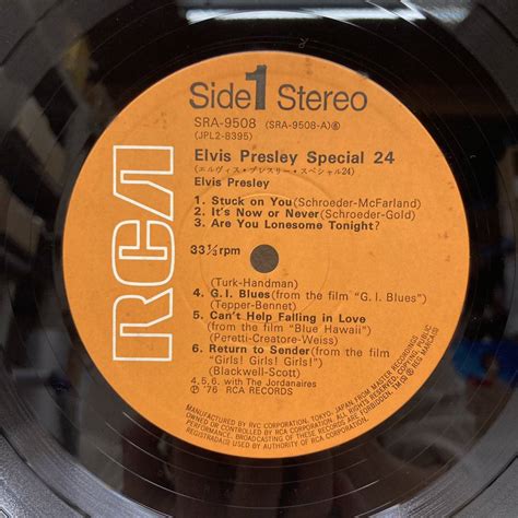 Yahooオークション 2lp 帯付き エルヴィス・プレスリー Elvis Presl