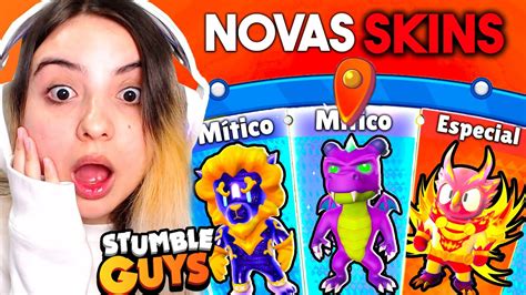 Novas Skins E Nova Raridade M Tica Na Update Do Stumble Guys