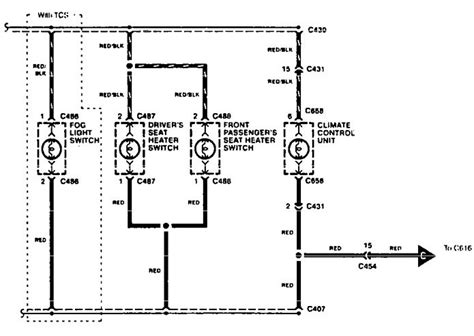 Acura TL 1996 1997 Wiring Diagrams Instrument Panel Lamp