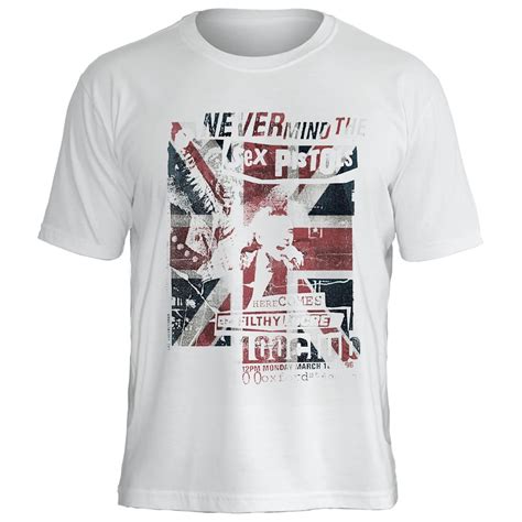 Camiseta Sex Pistols UK Flag