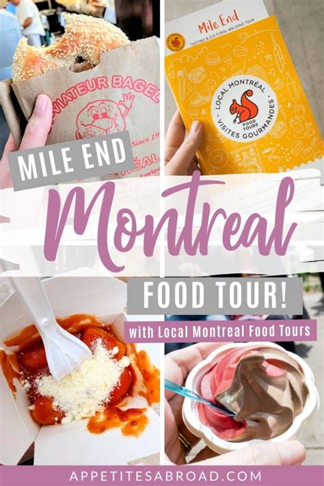 Mile End Food Tour with Local Food Tours Montreal | Montreal food, Food ...